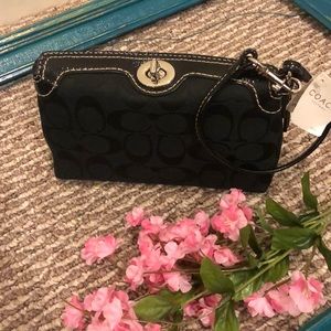 Coach Turnkey Wristlet